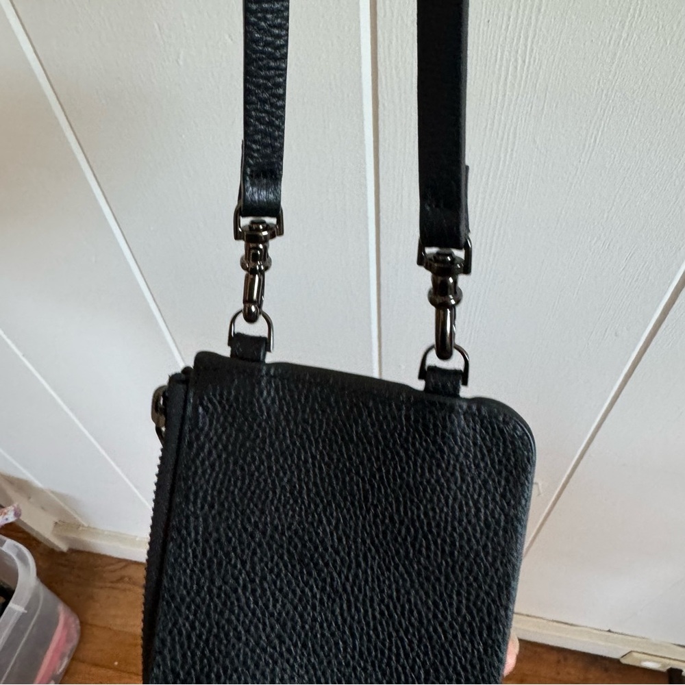 Bandolier Black Mini Pouch With Strap - Picture 3 of 6
